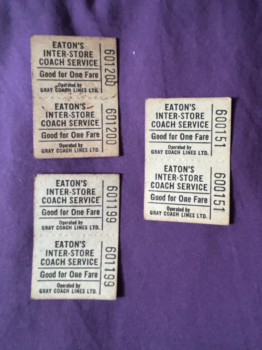 Collection of Toronto Transit Commission Tickets - photo 2