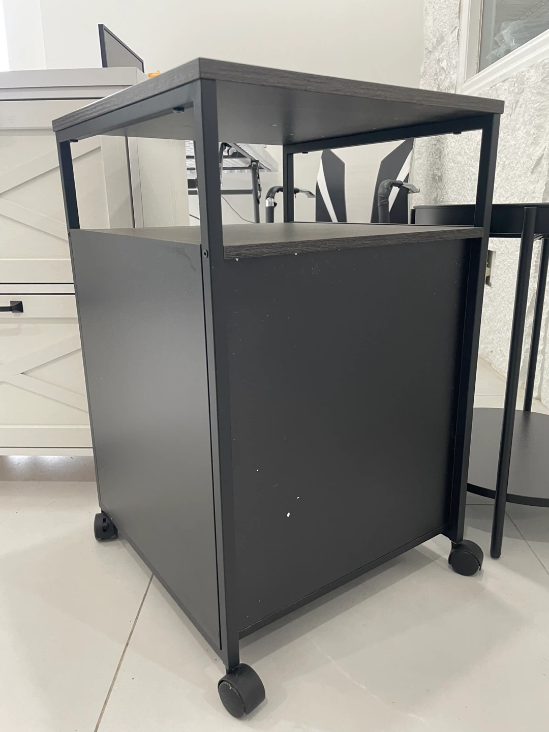 VASAGLE File Cabinet with Wheels, 2 Drawers - photo 3