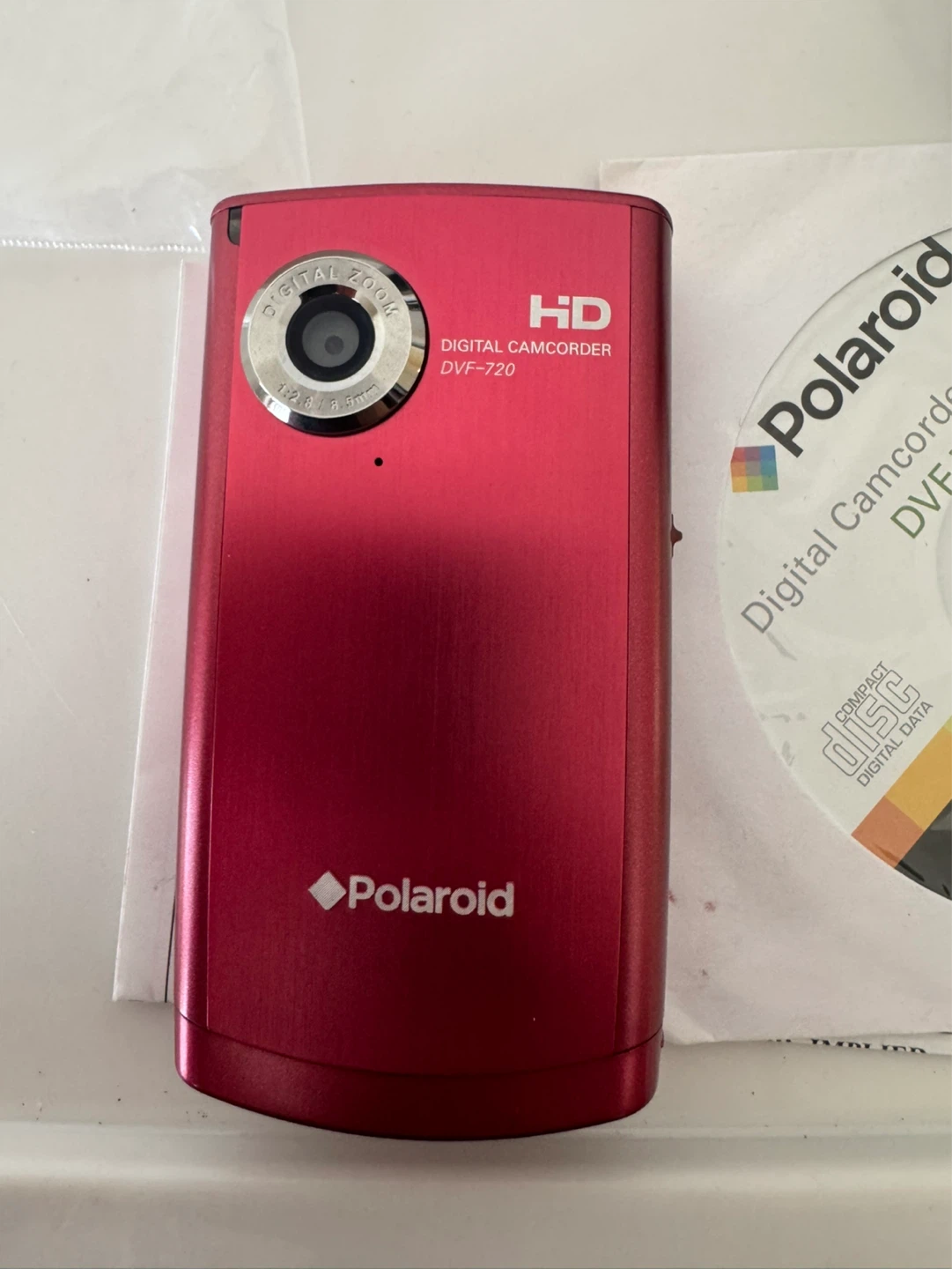 Polaroid DVF-720 Digital Camcorder - Red good starter one - photo 3