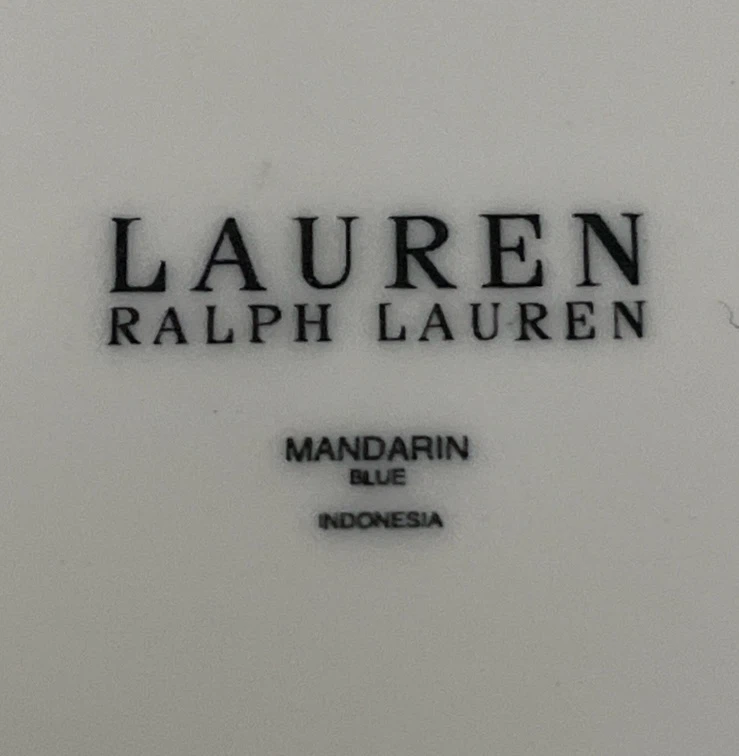 Lauren Ralph Lauren Mandarin Blue Bowl - photo 4