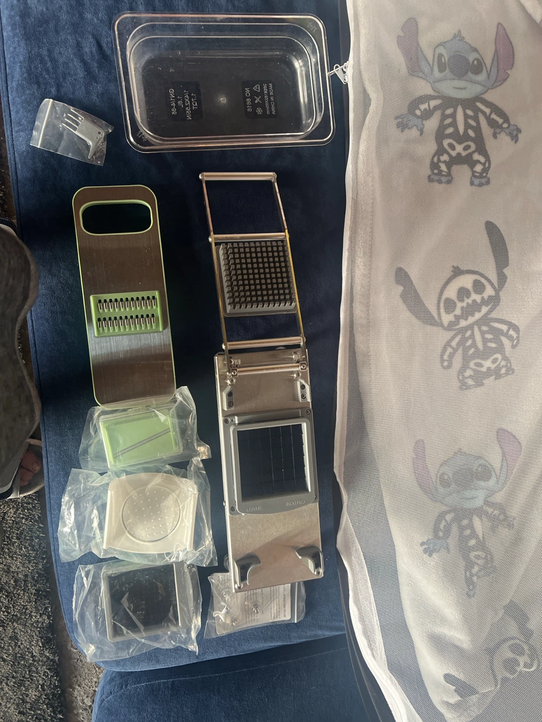 Stainless Steel Mandoline Slicer and Chopper Set