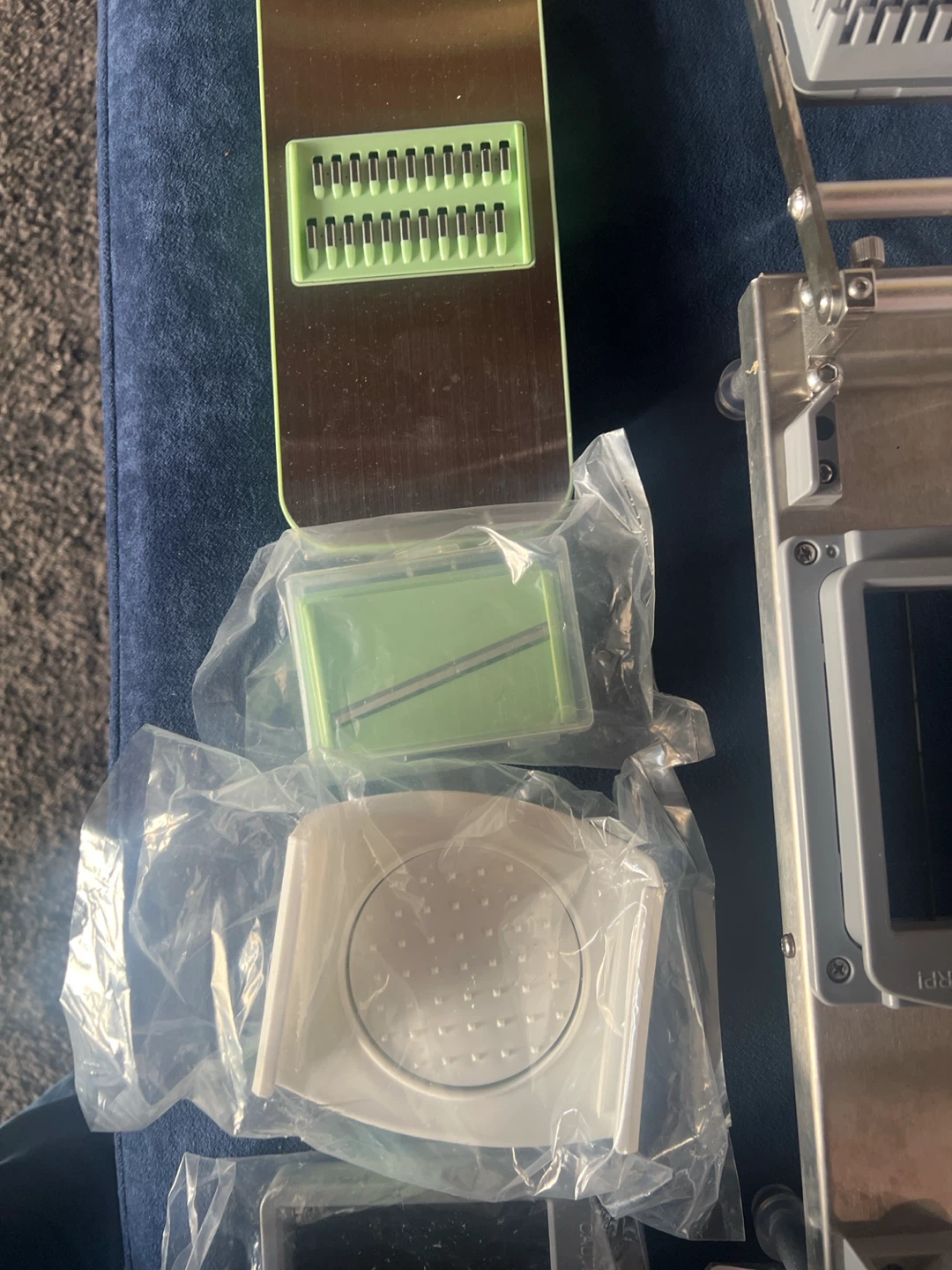 Stainless Steel Mandoline Slicer and Chopper Set - photo 4