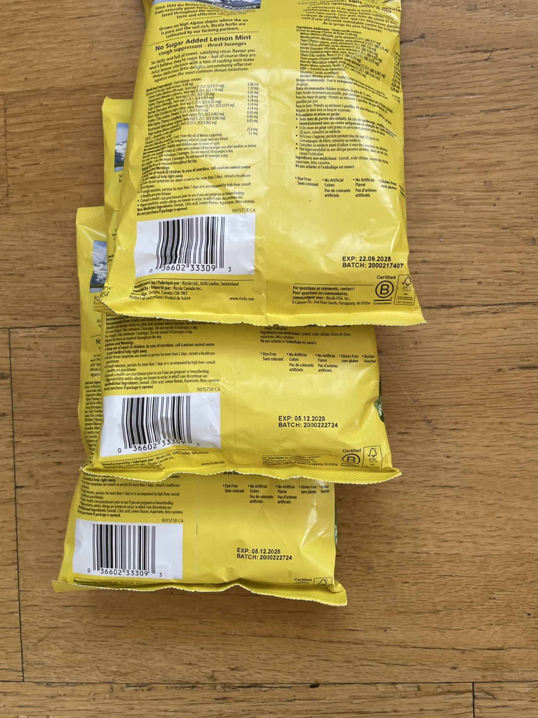 Ricola Cough Drops - Lemon Mint - photo 2