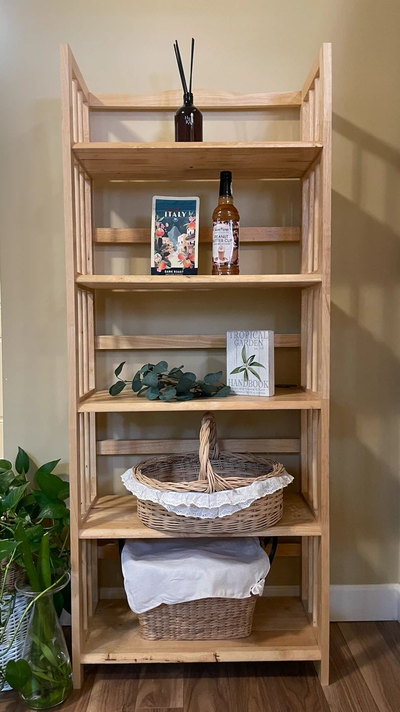 Wooden Folding Shelf #3