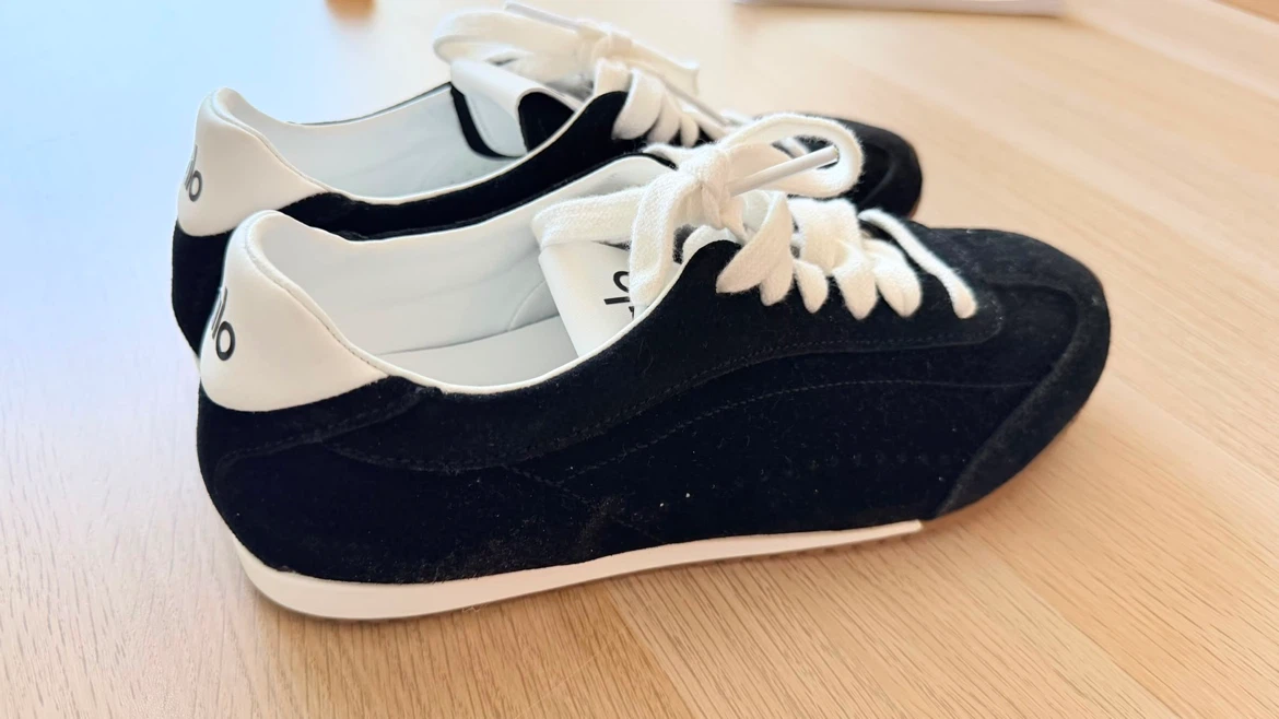 Alo Black Suede Sneakers