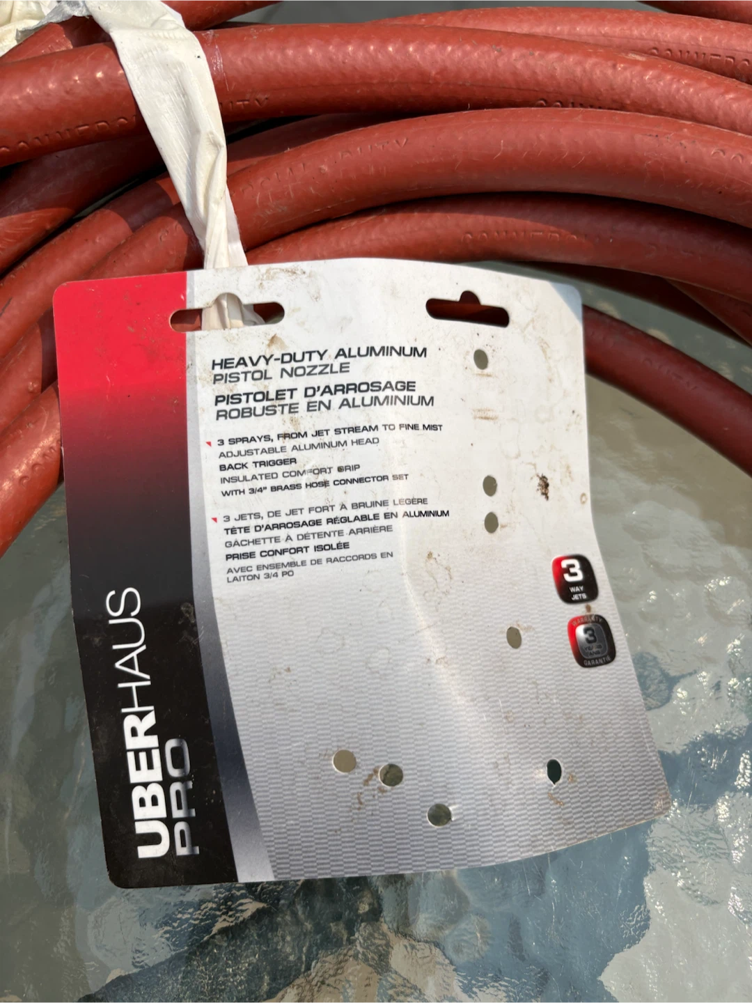 Air compressed water hose - photo 2