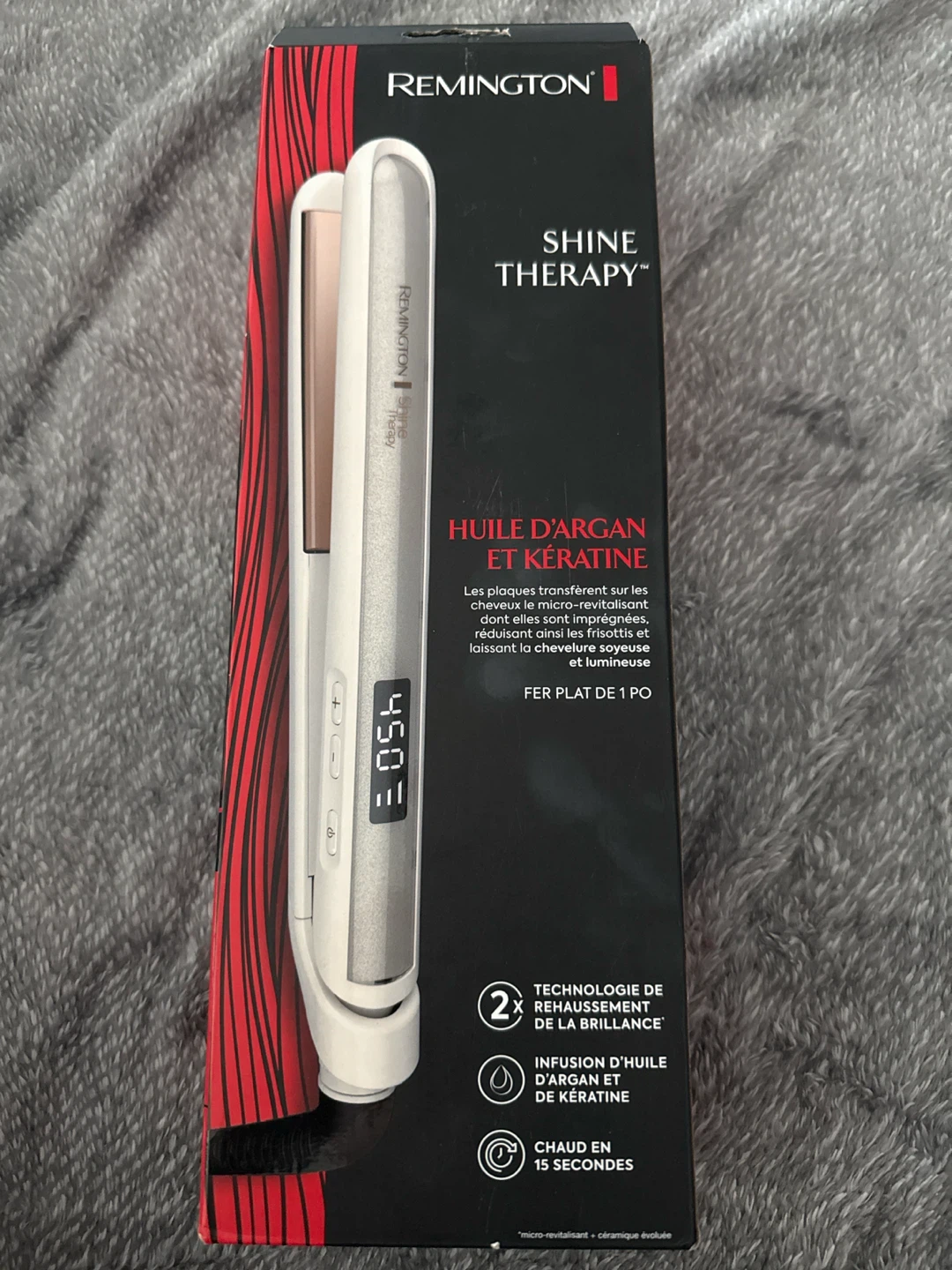 Remington Shine Therapy Argan Oil & Keratin Hair Straightener - photo 2