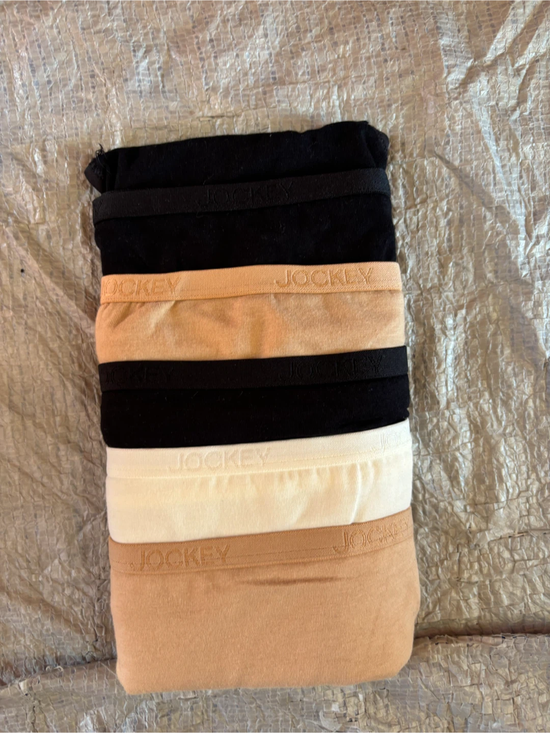 NWOT Jockey 5-Pack Cotton Briefs XL