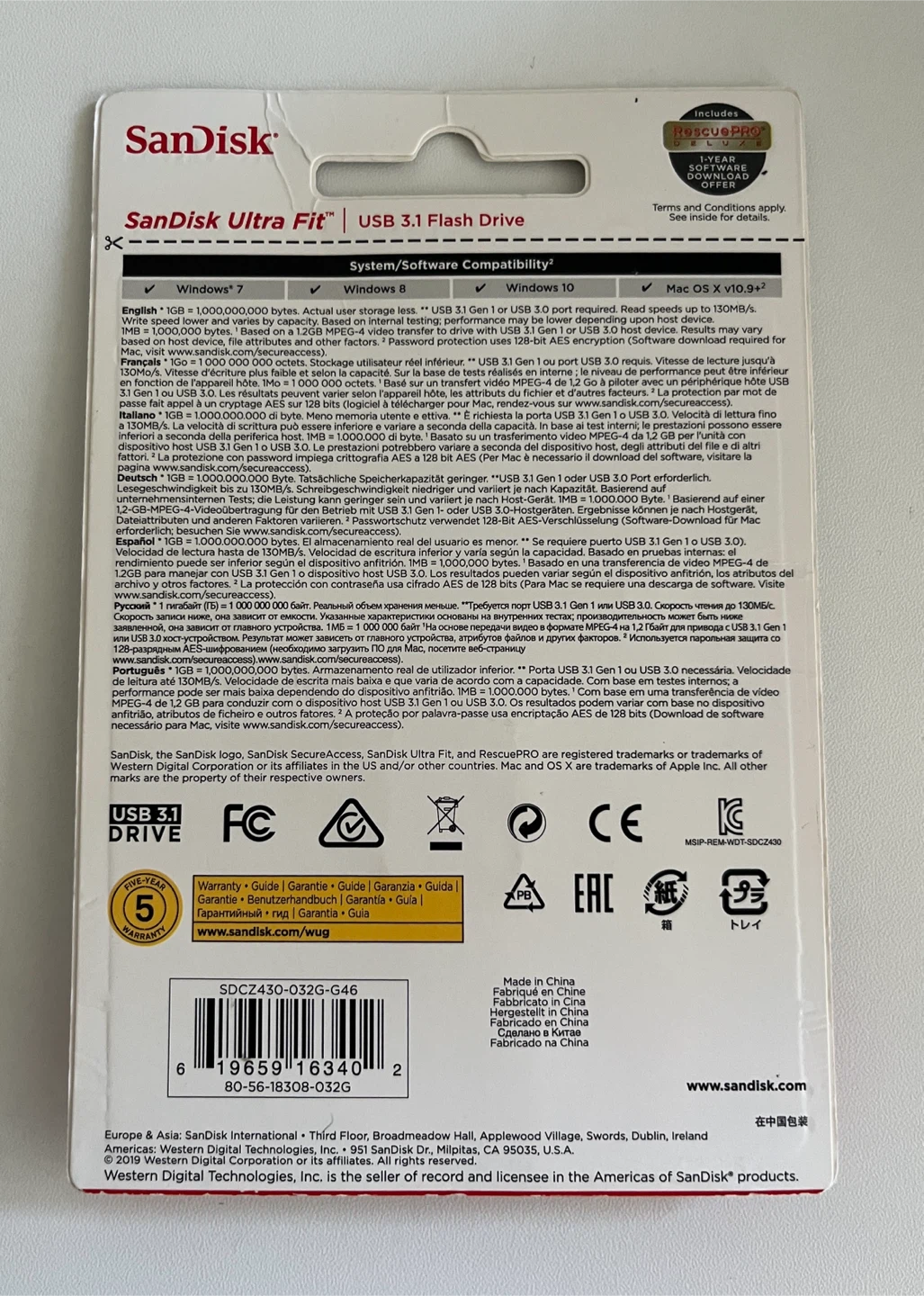 SanDisk Flash Drive 32GB - photo 2