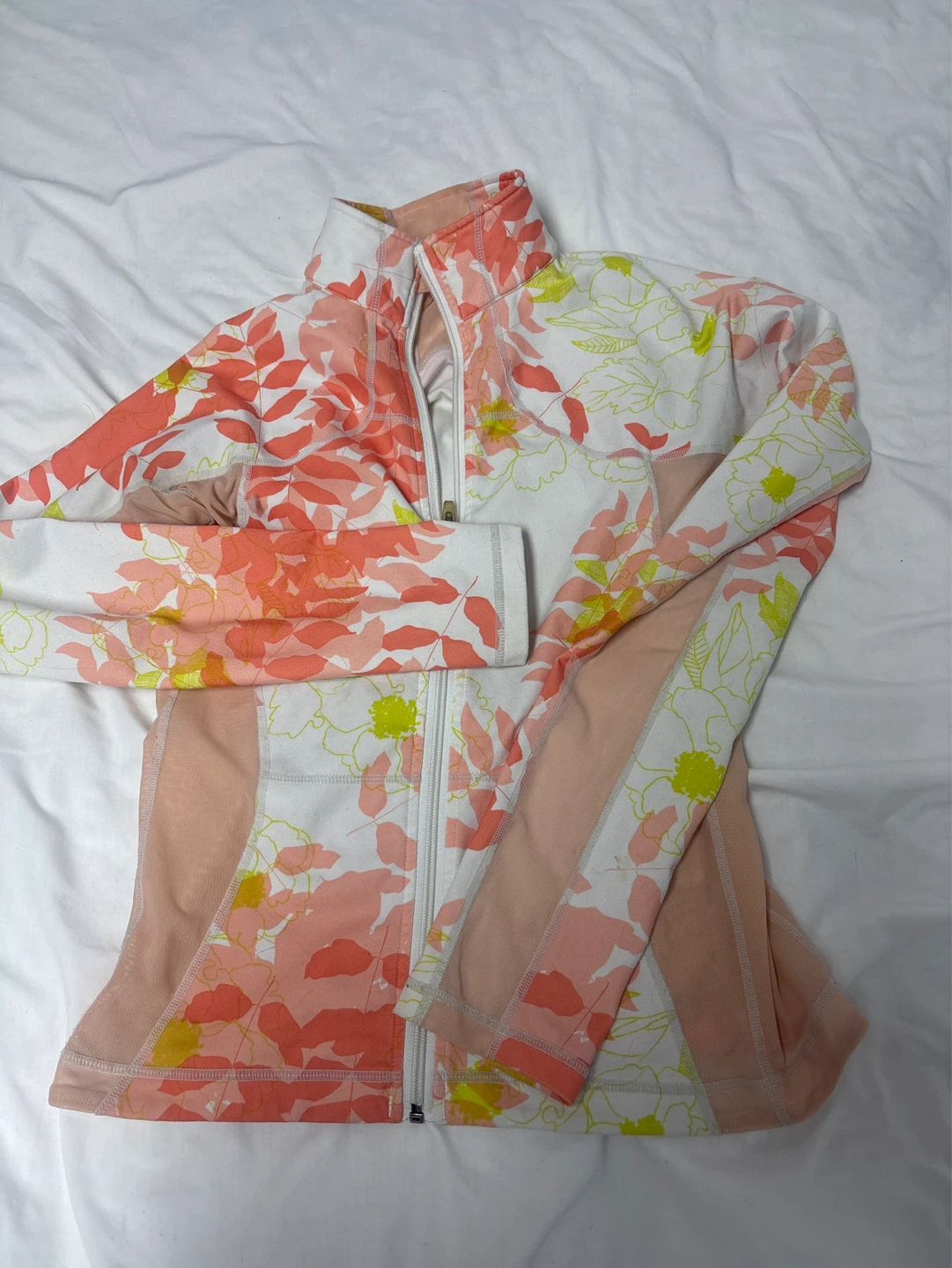Lululemon Women's Floral Zip-Up Jacket