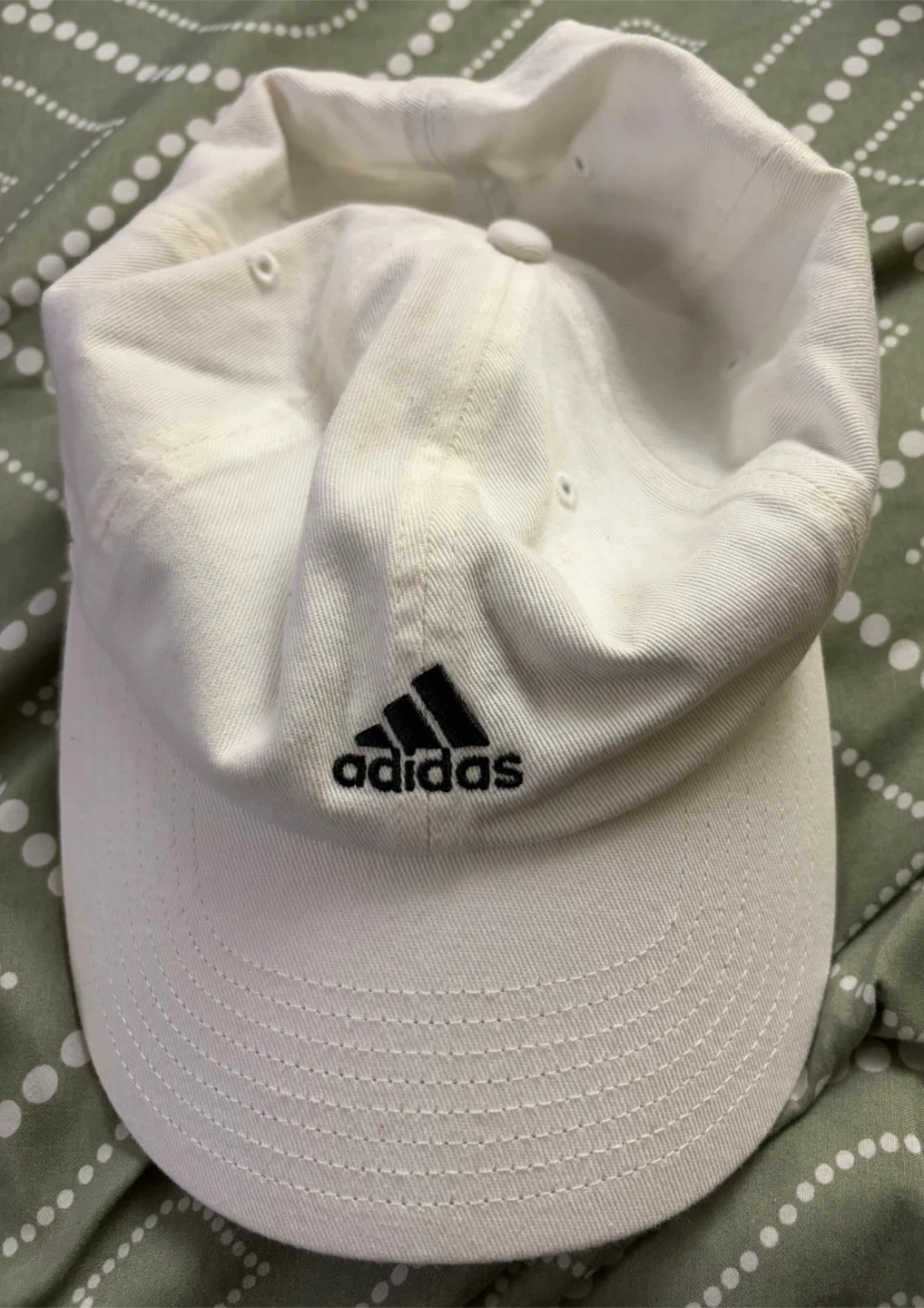 White Adidas Baseball Cap