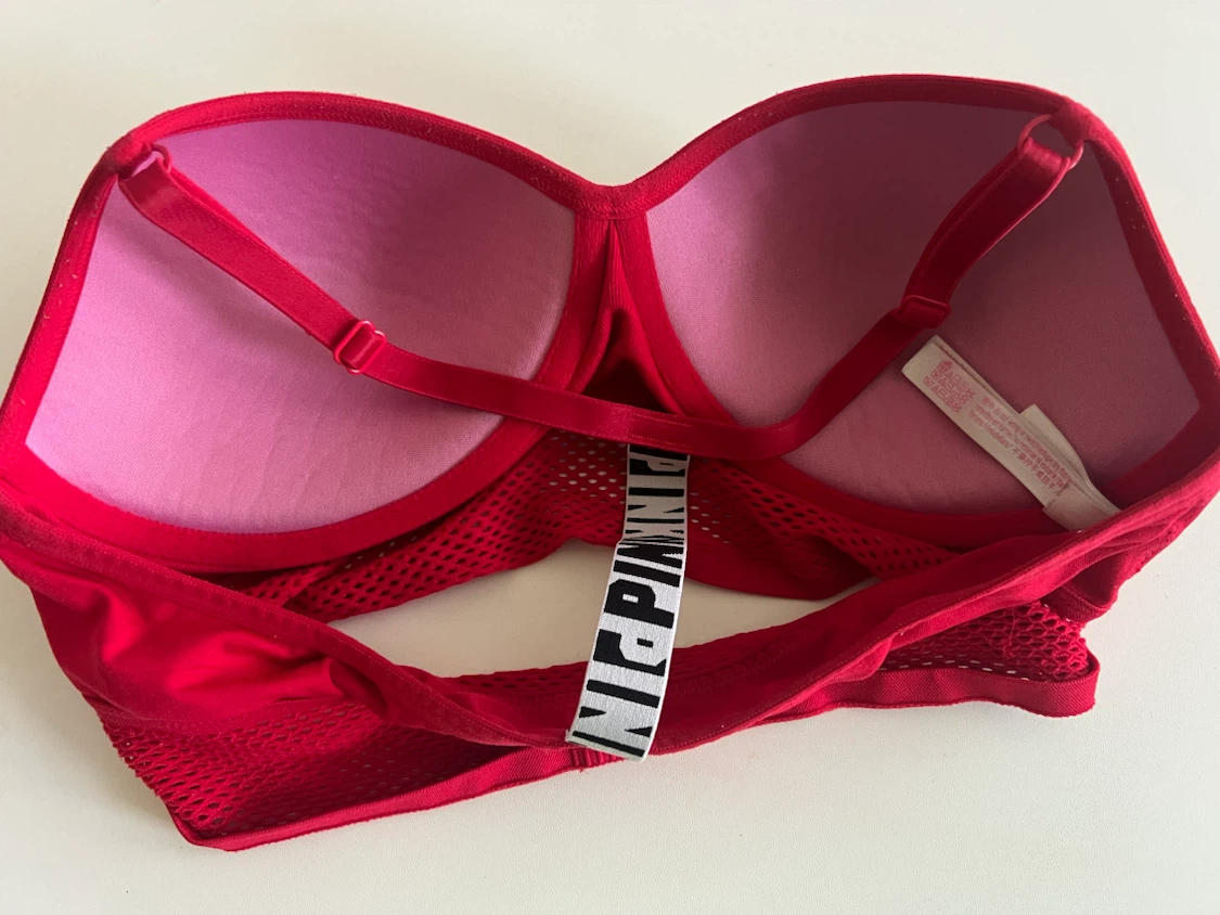 VICTORIAS SECRET PINK BRAS, SIZE LARGE - photo 4