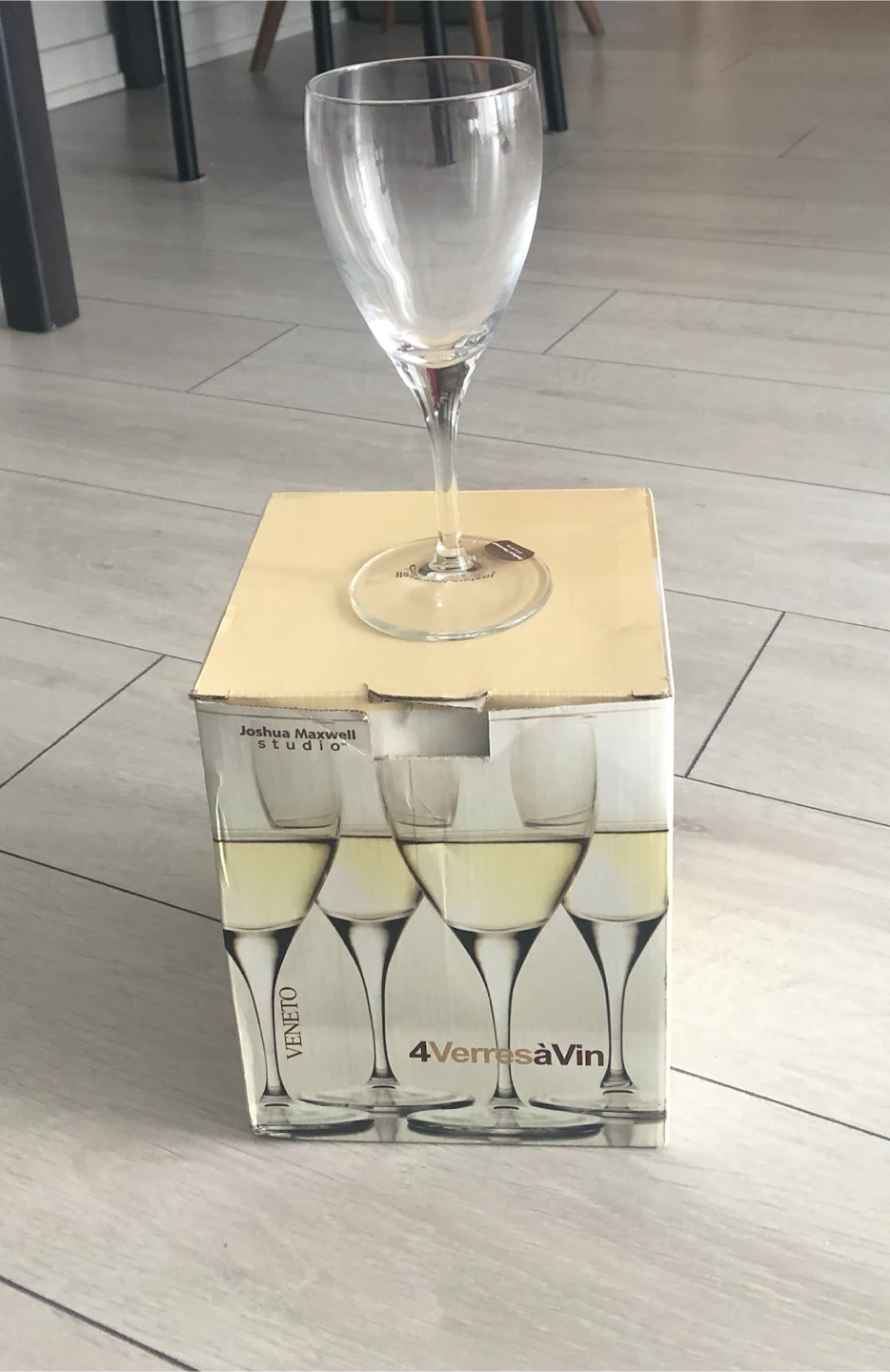 Joshua Maxwell Studio 4 Verres à Vin Wine Glasses