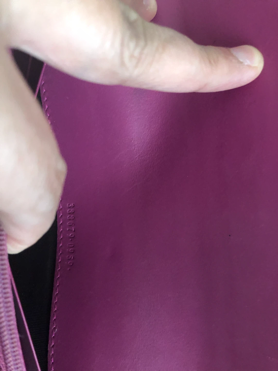 Pink Gucci Embossed Leather Wallet - photo 2