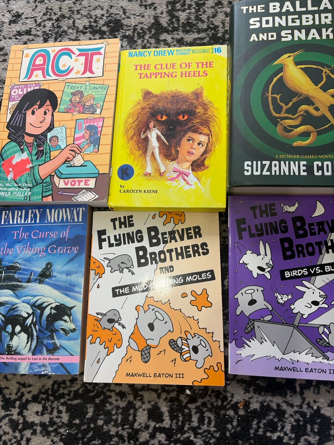 Lot of 6 Kids and YA Books