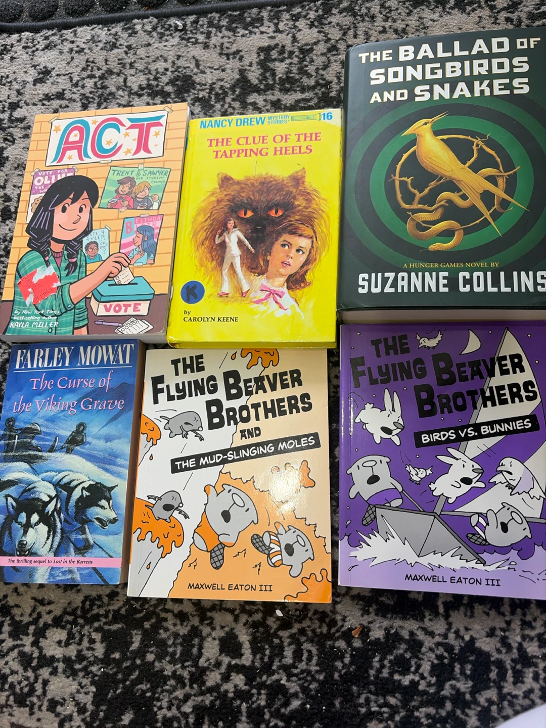 Lot of 6 Kids and YA Books - photo 2
