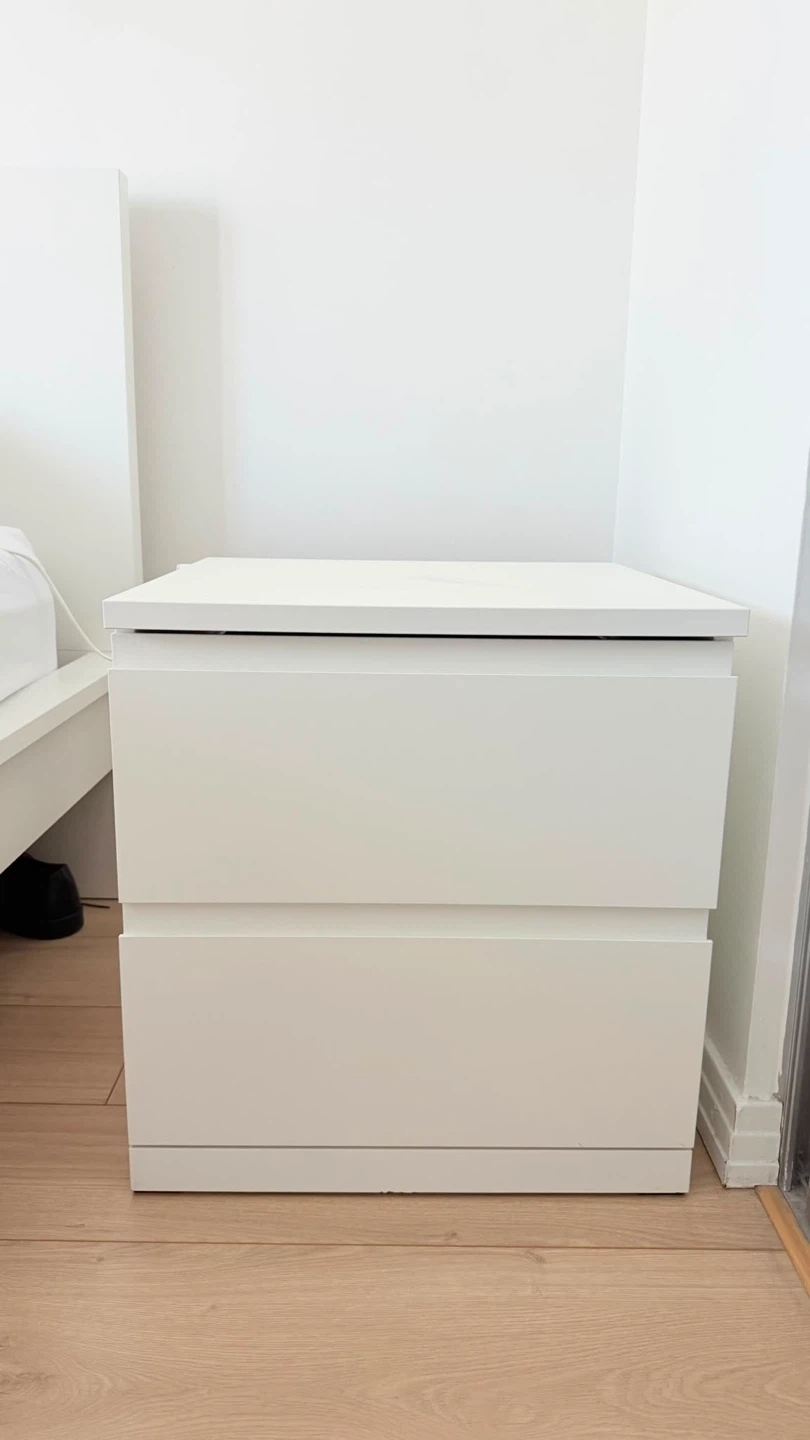 X2 IKEA Nightstand with 2 Drawers