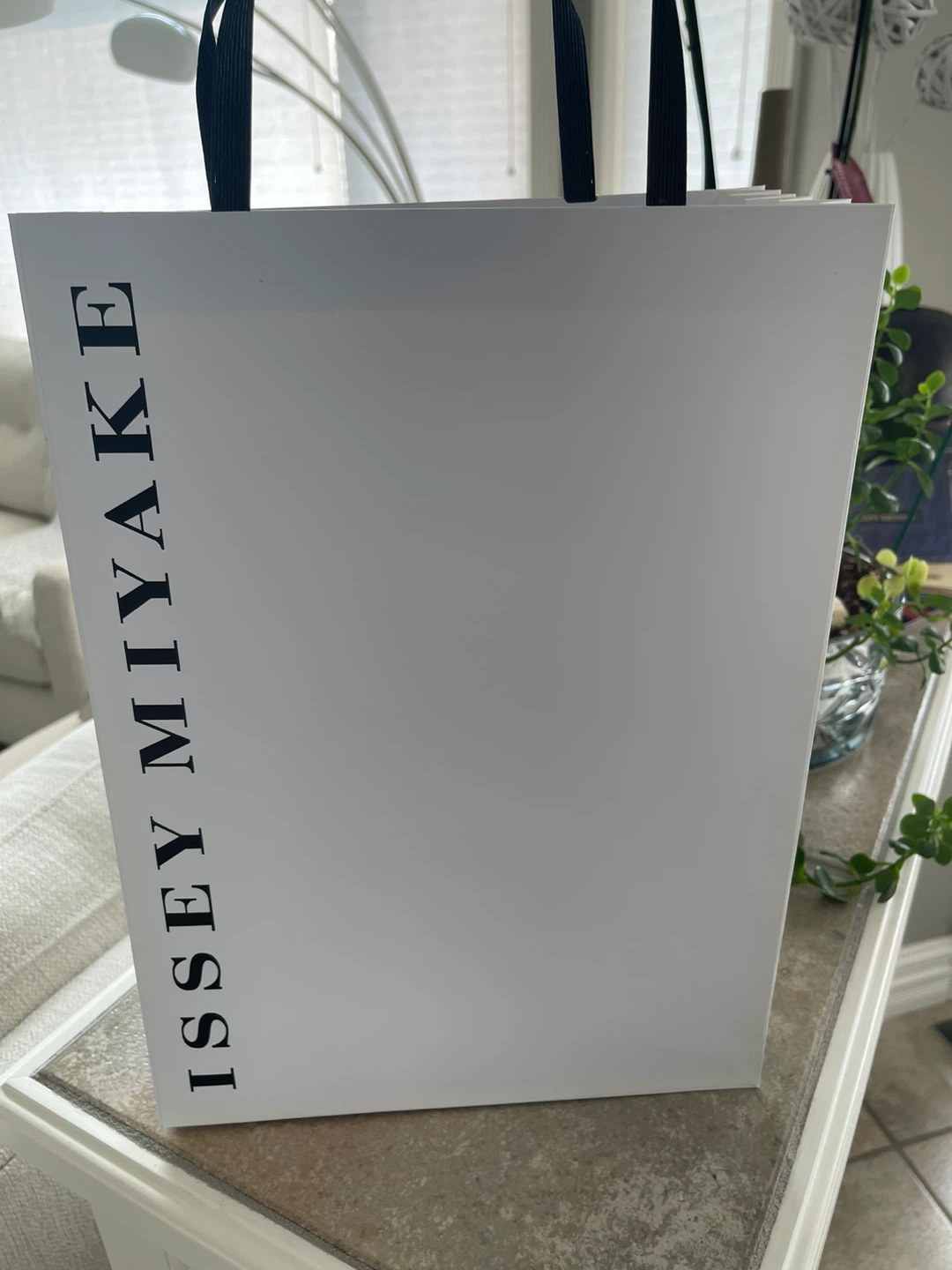 Issey Miyake DESIGNER White GIFT Bag - photo 2