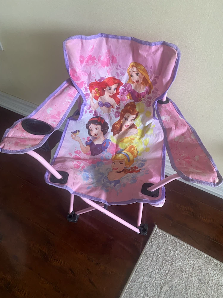 Disney Princess Kids Folding Camp Chair - photo 2