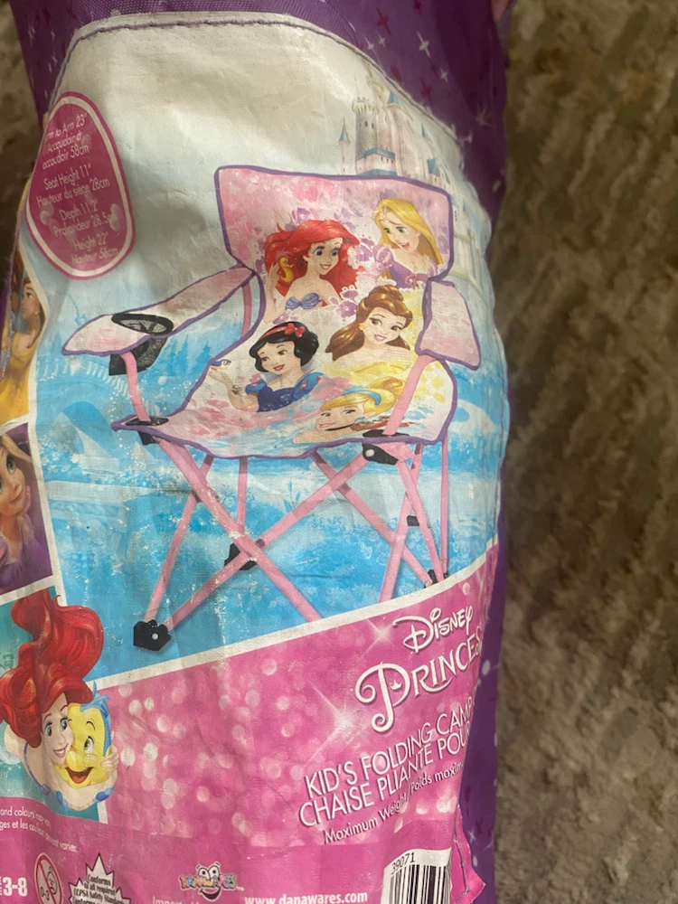 Disney Princess Kids Folding Camp Chair - photo 3