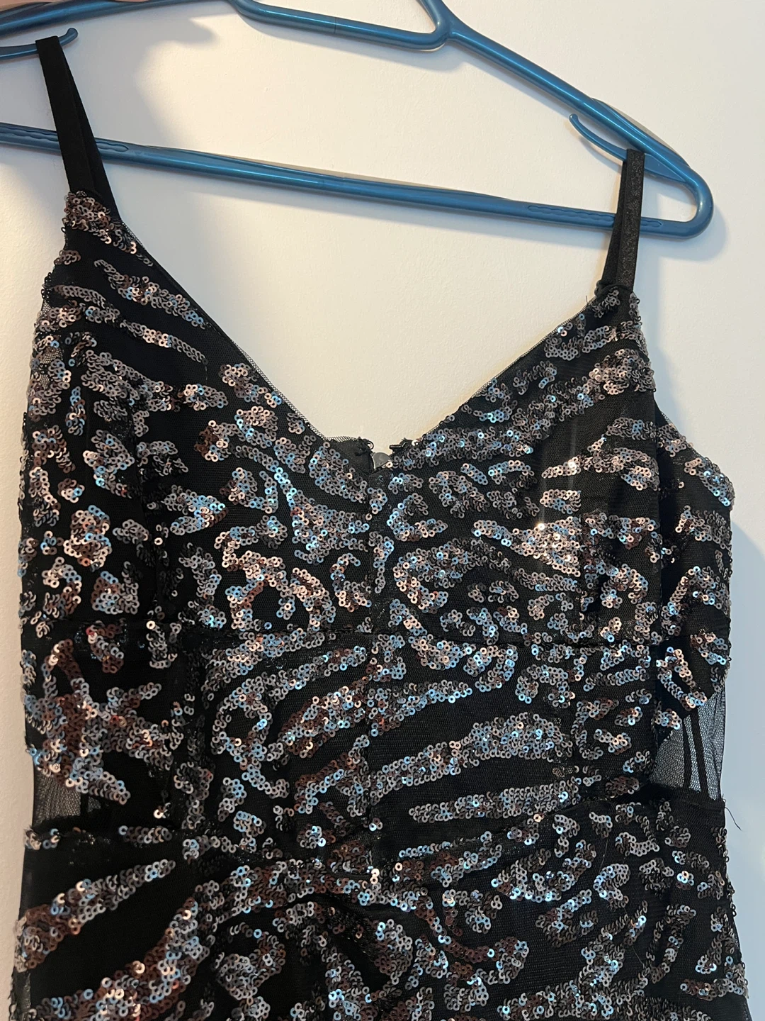 Guess Sequin Zebra Print Mini Dress - photo 4