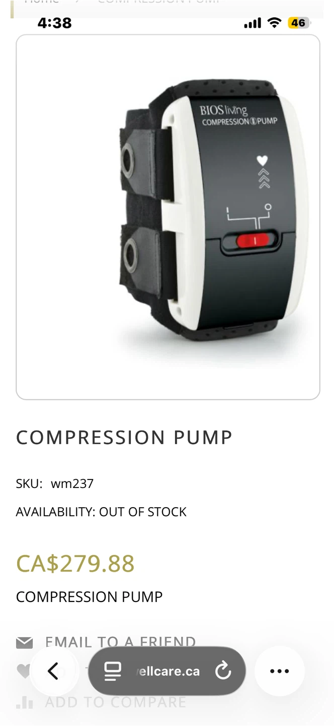 BIOS living COMPRESSION PUMP
