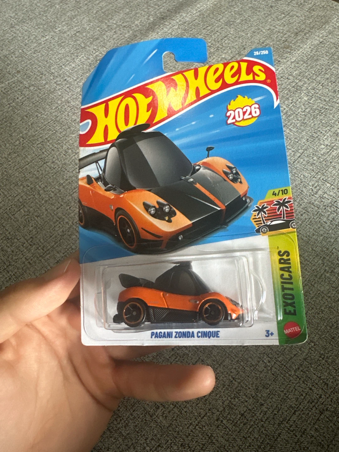 Hot wheels pagani zonda cinque