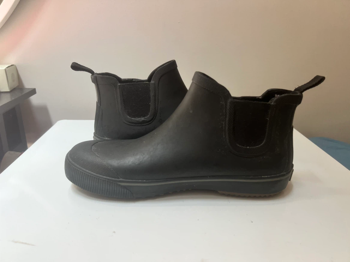 Black Chelsea Rain Boots - photo 2