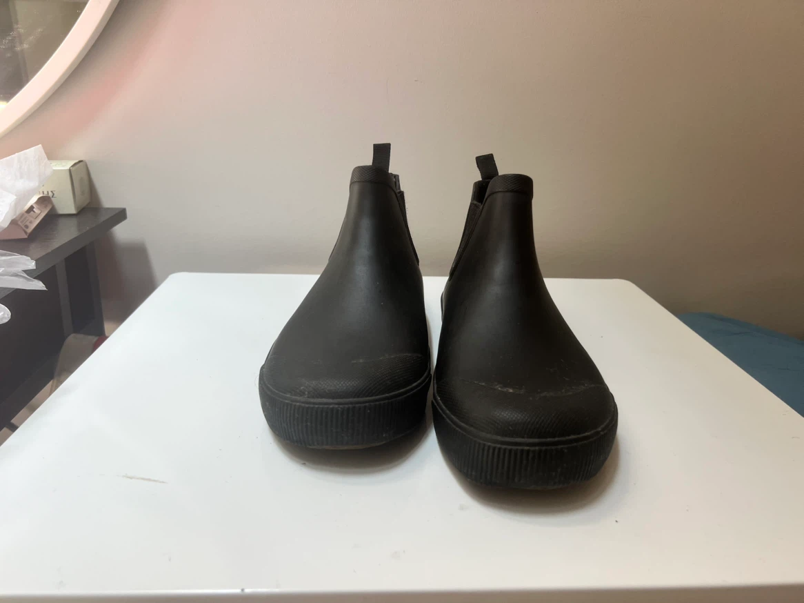 Black Chelsea Rain Boots - photo 3