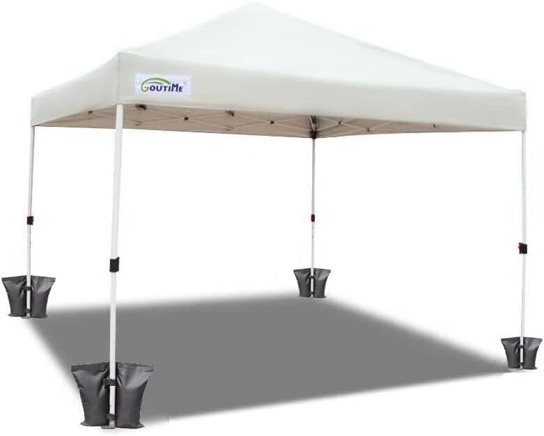 Goutime 10x10Ft Canopy Tent Comes with Waterproof