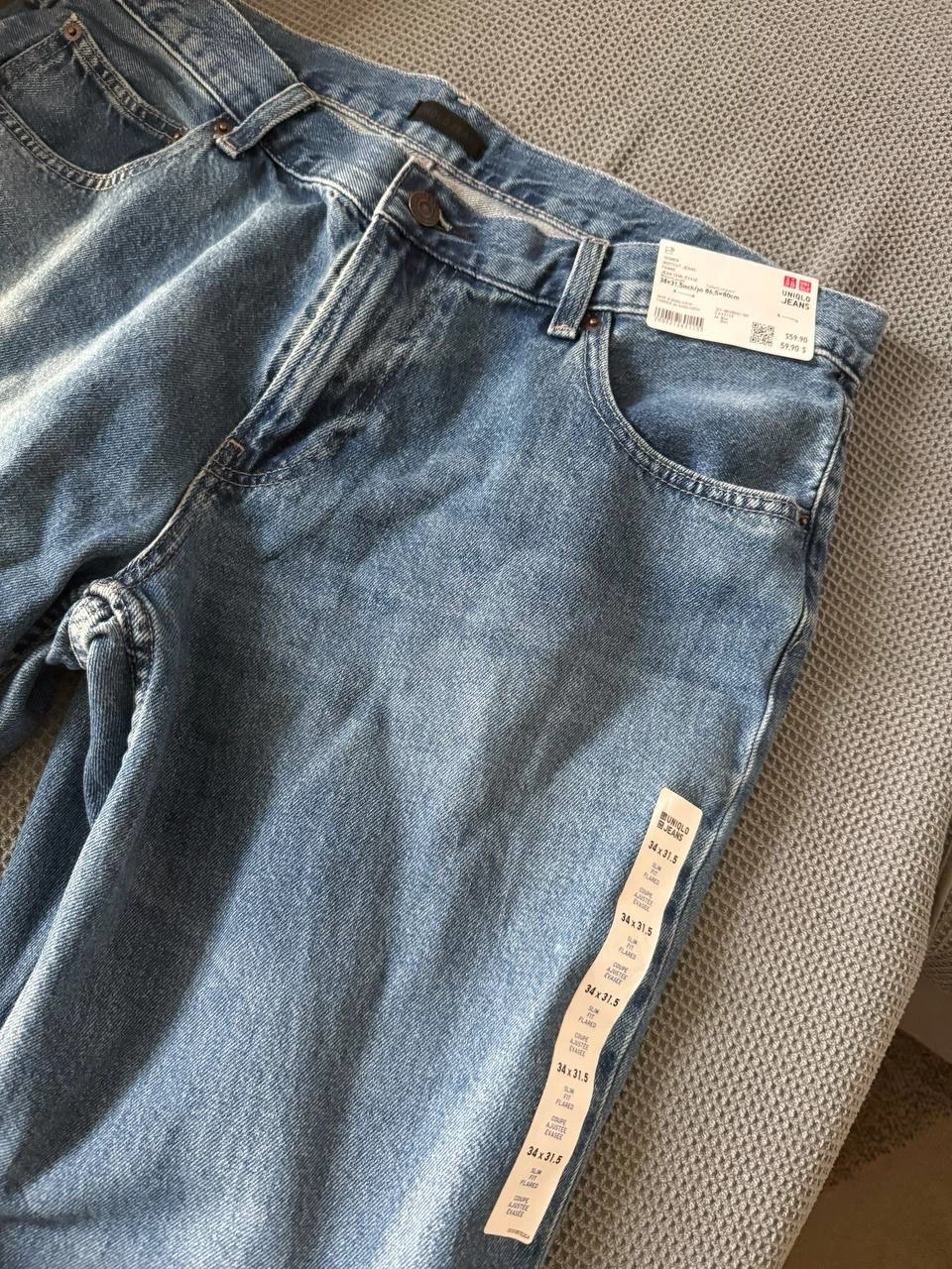 Uniqlo bootcut jeans , 34 inch - photo 4