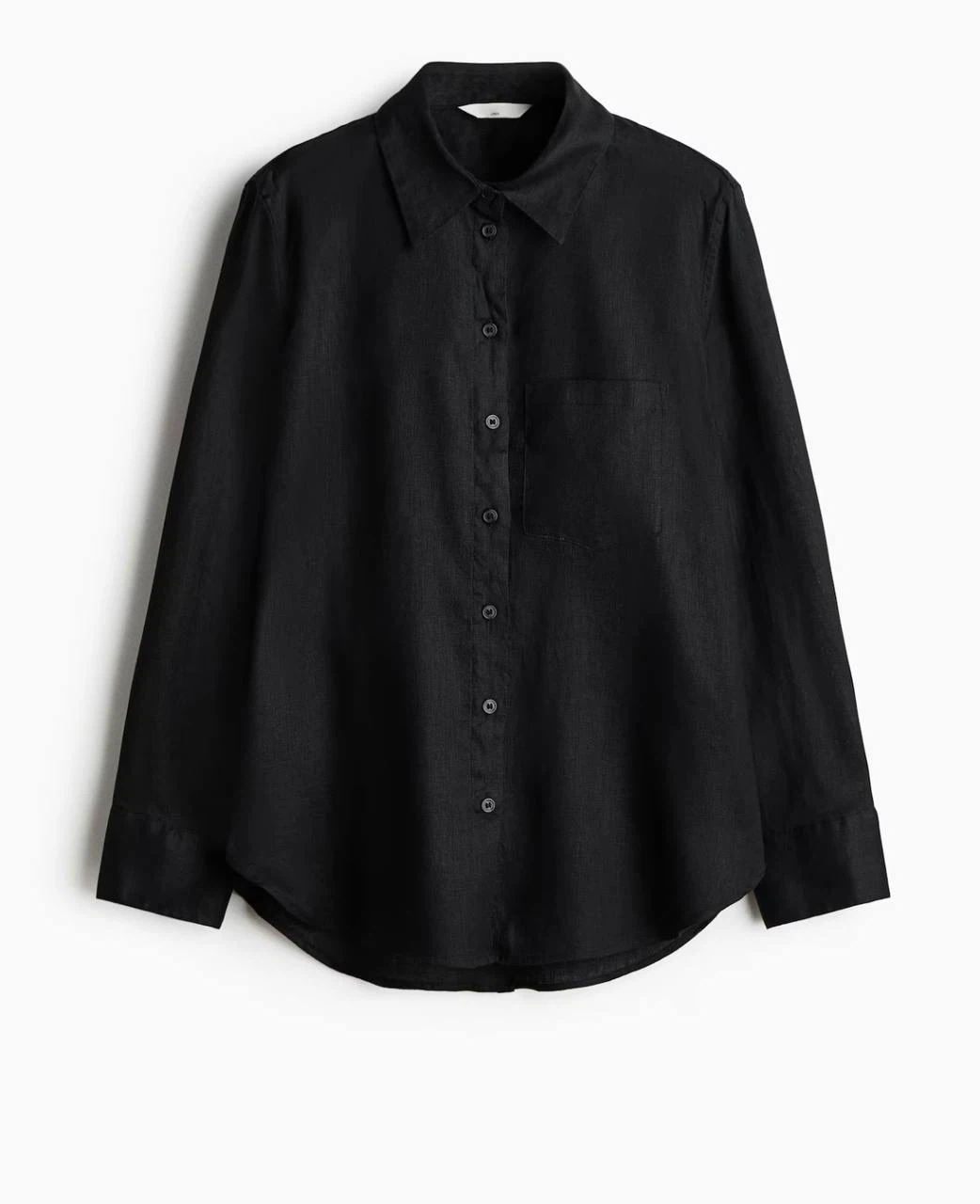 Black Linen Shirt , XL H&M - photo 5