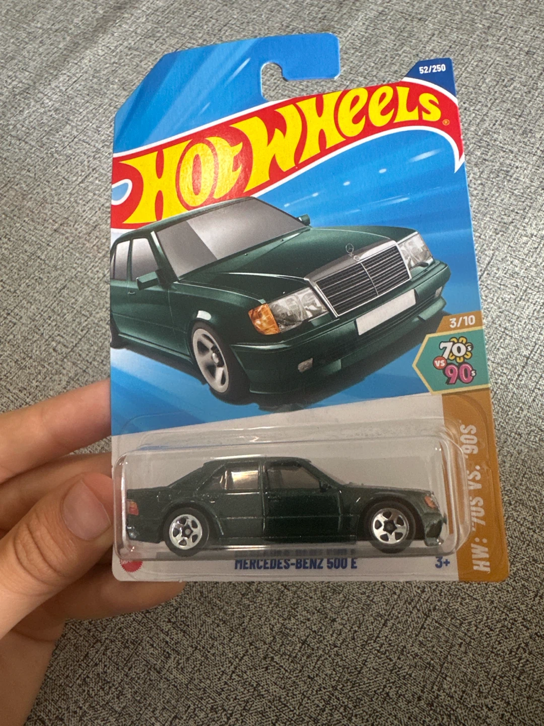 Mercedes-benz 500 e hot wheels