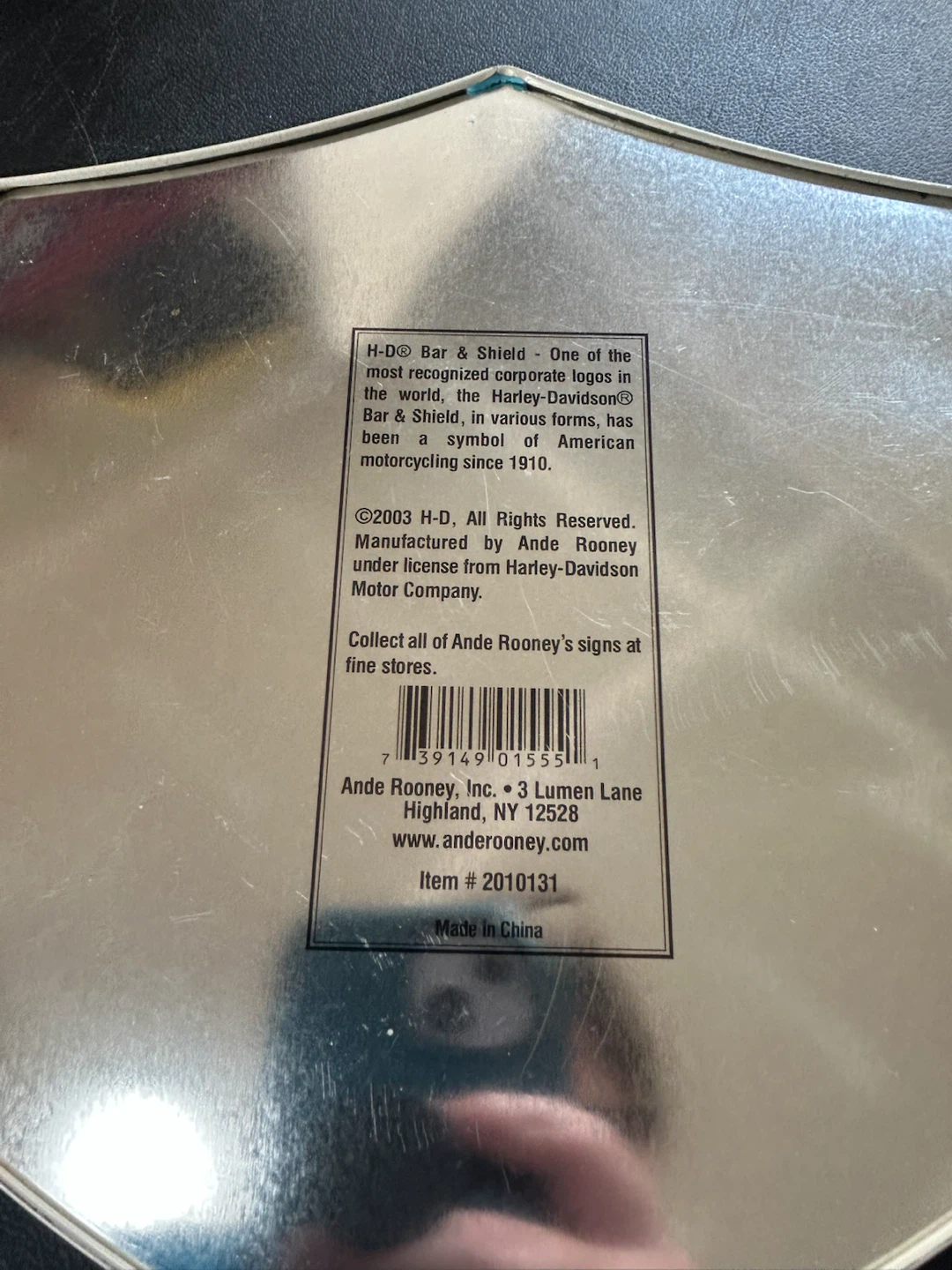 Harley-Davidson Motor Cycles Metal Sign - photo 2
