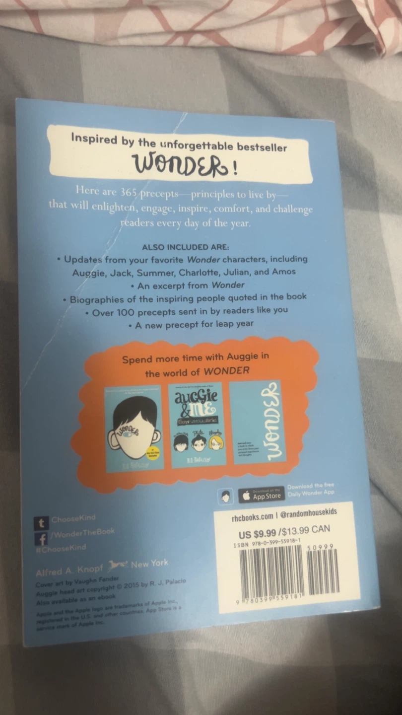 365 Days of Wonder by R.J. Palacio - photo 2