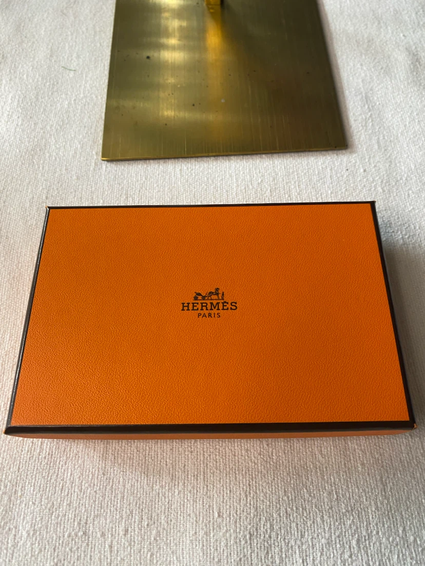 Hermès Paris Pink Leather Pouch - photo 4