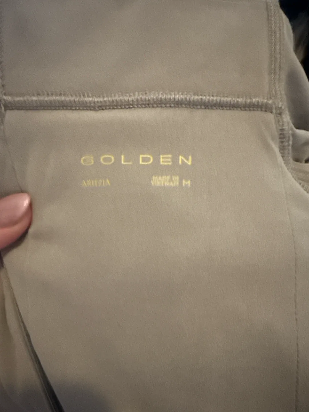 GOLDEN ARITZIA Sleeveless Mock Neck Romper Size M - photo 3