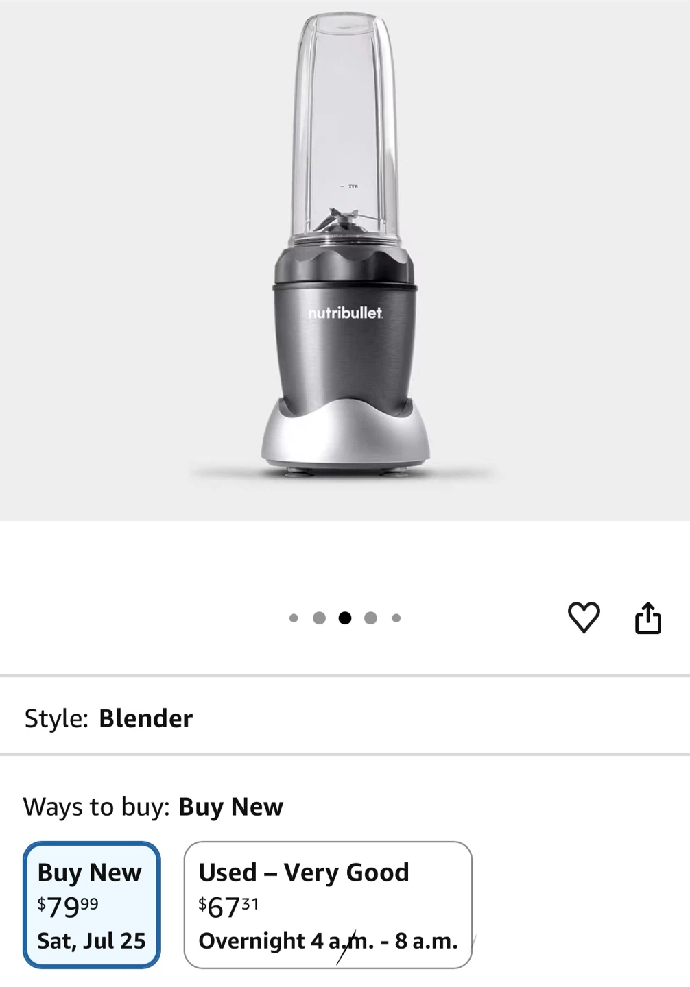 NutriBullet Pro 1000 Blender 7-Piece Set - photo 2