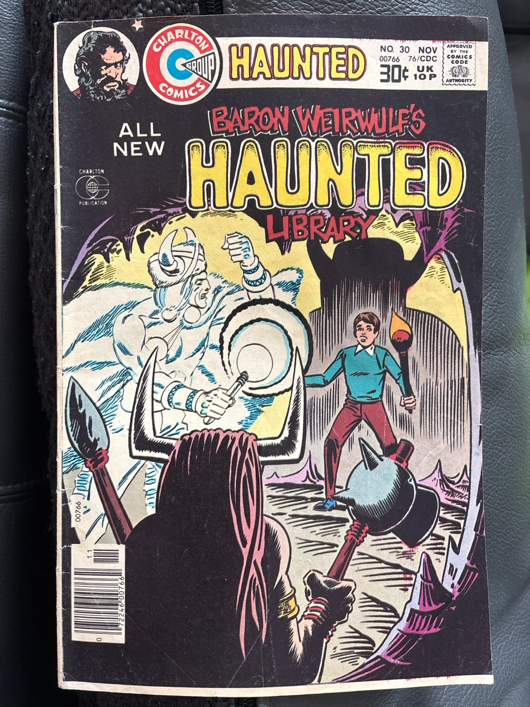Charlton Comics Baron Weirwulf's Haunted Library #30