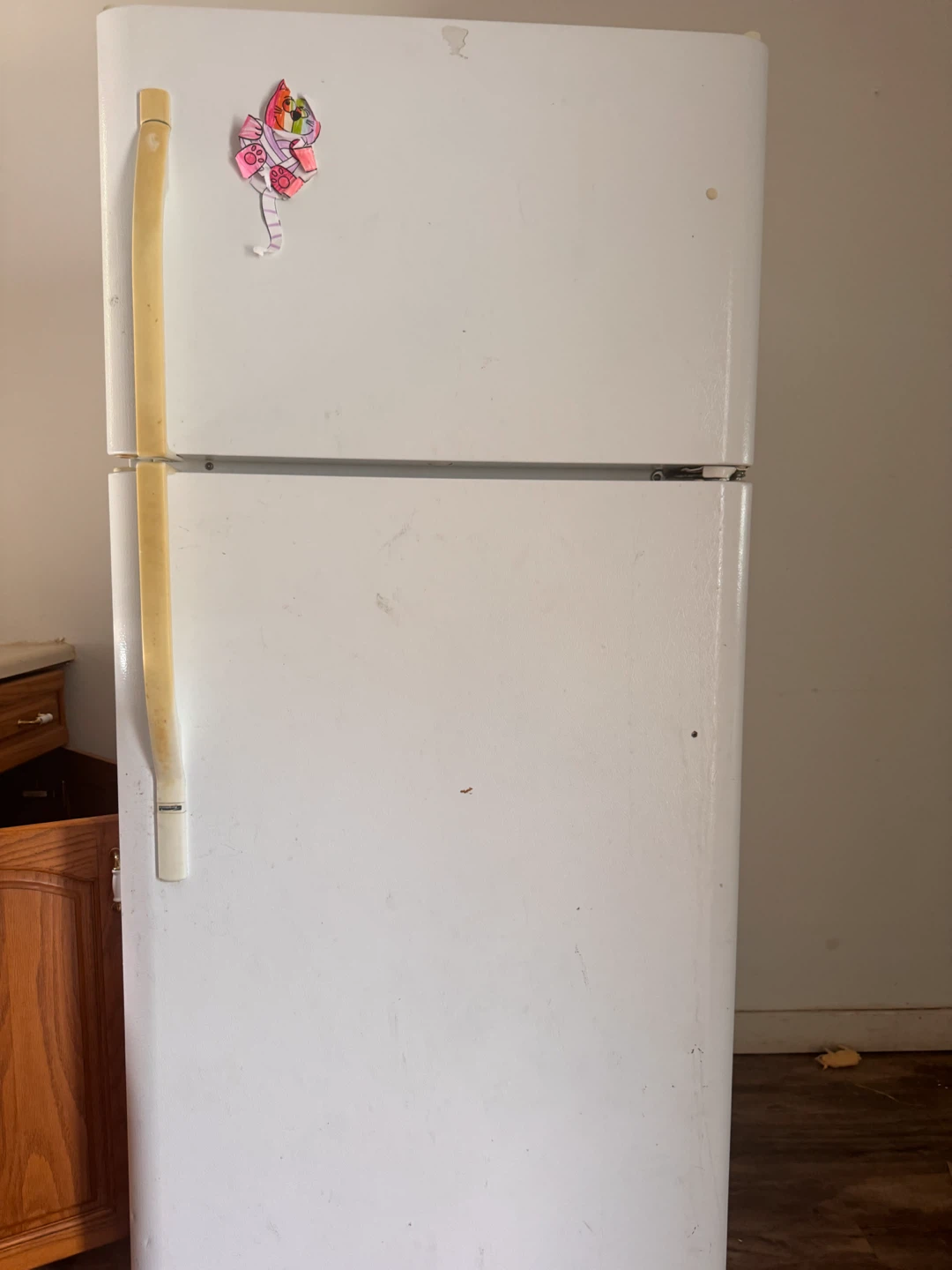 White Top-Freezer Refrigerator