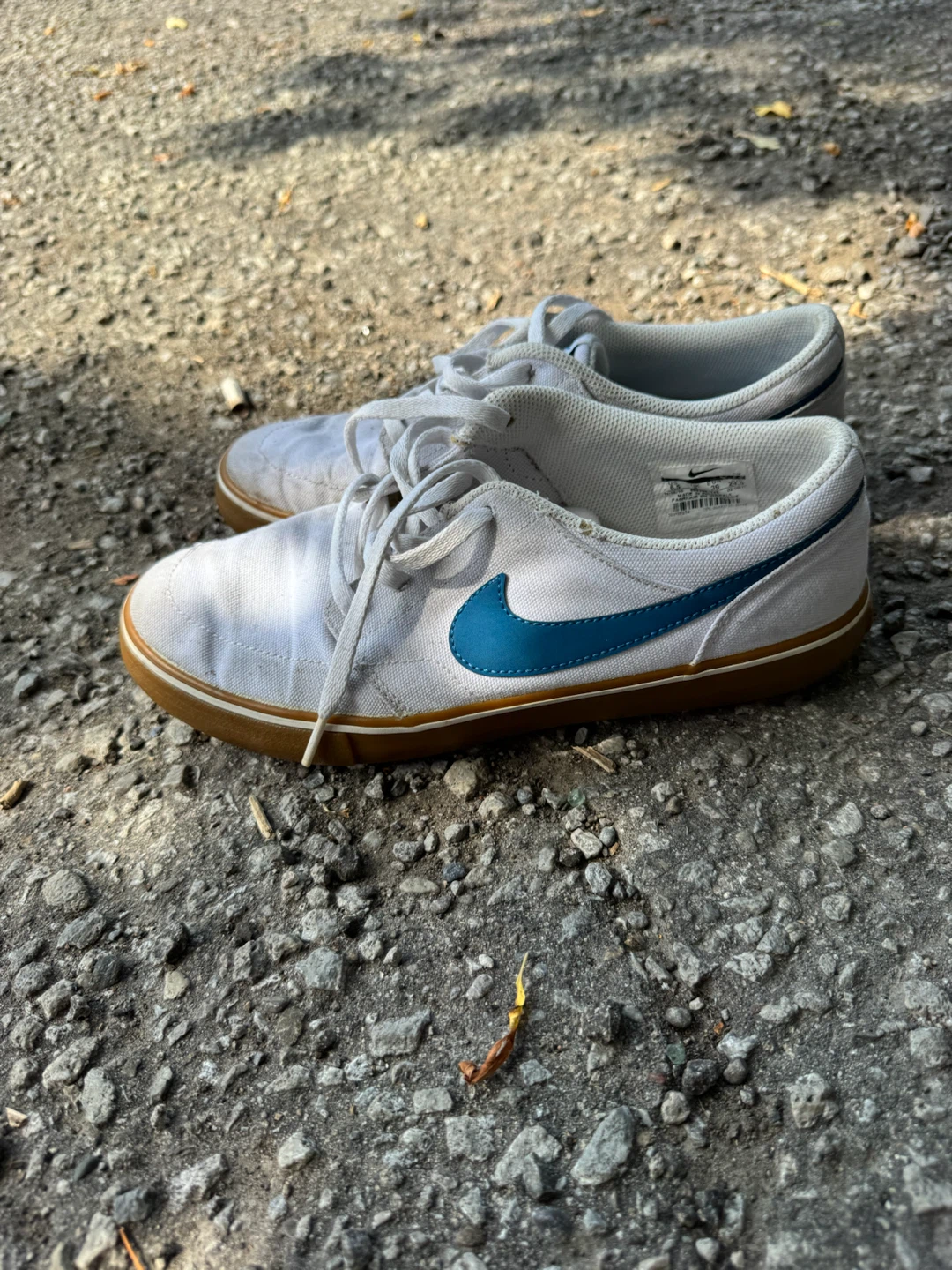 Nike SB White Canvas Sneakers - photo 3