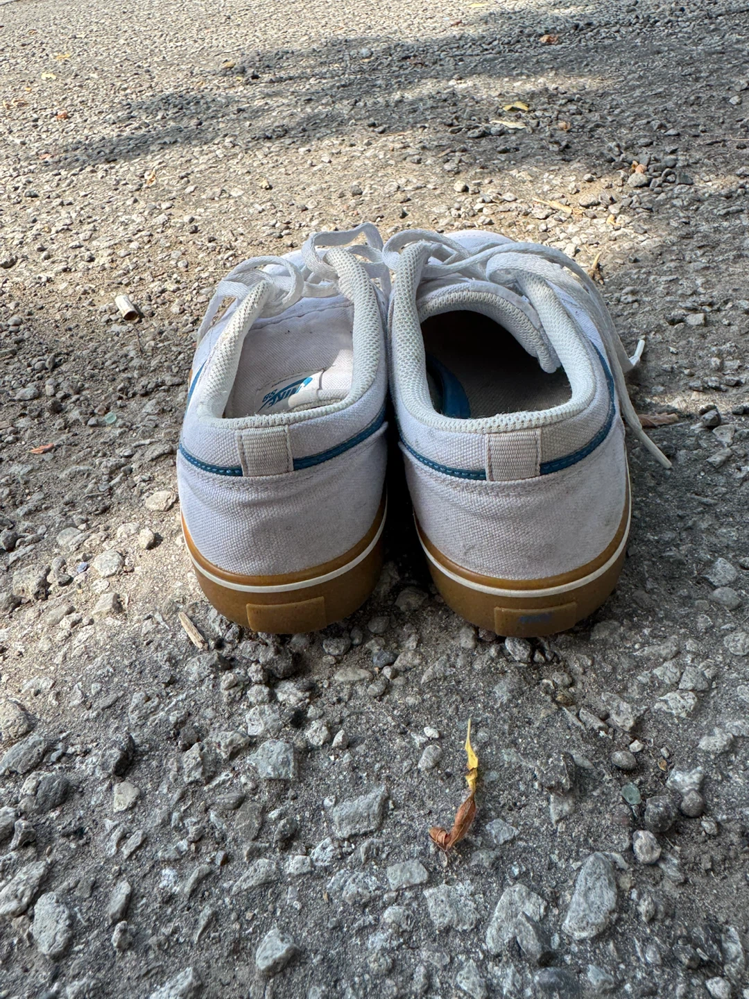 Nike SB White Canvas Sneakers - photo 4