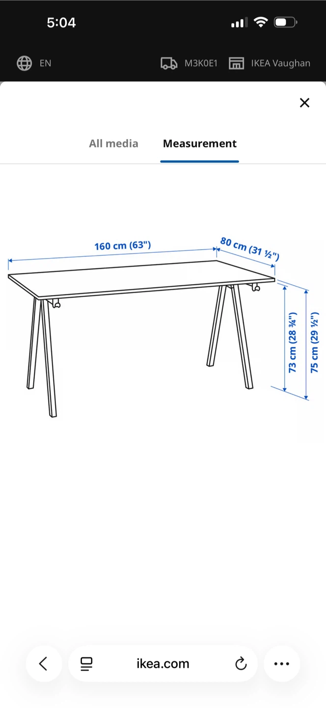 Brand new desk -moving sale - photo 3