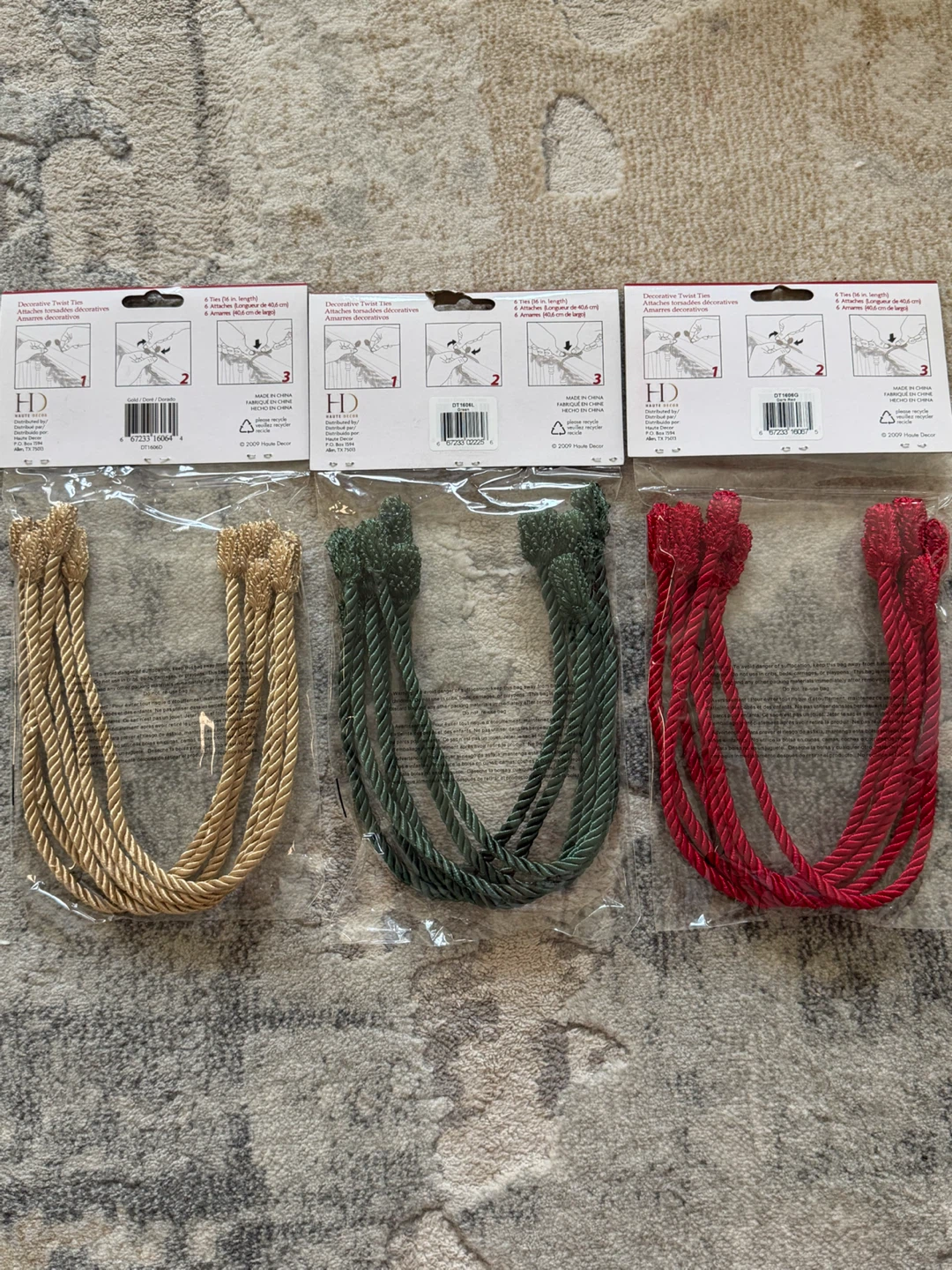 Decorative Twist Ties - new , 18 total - photo 3