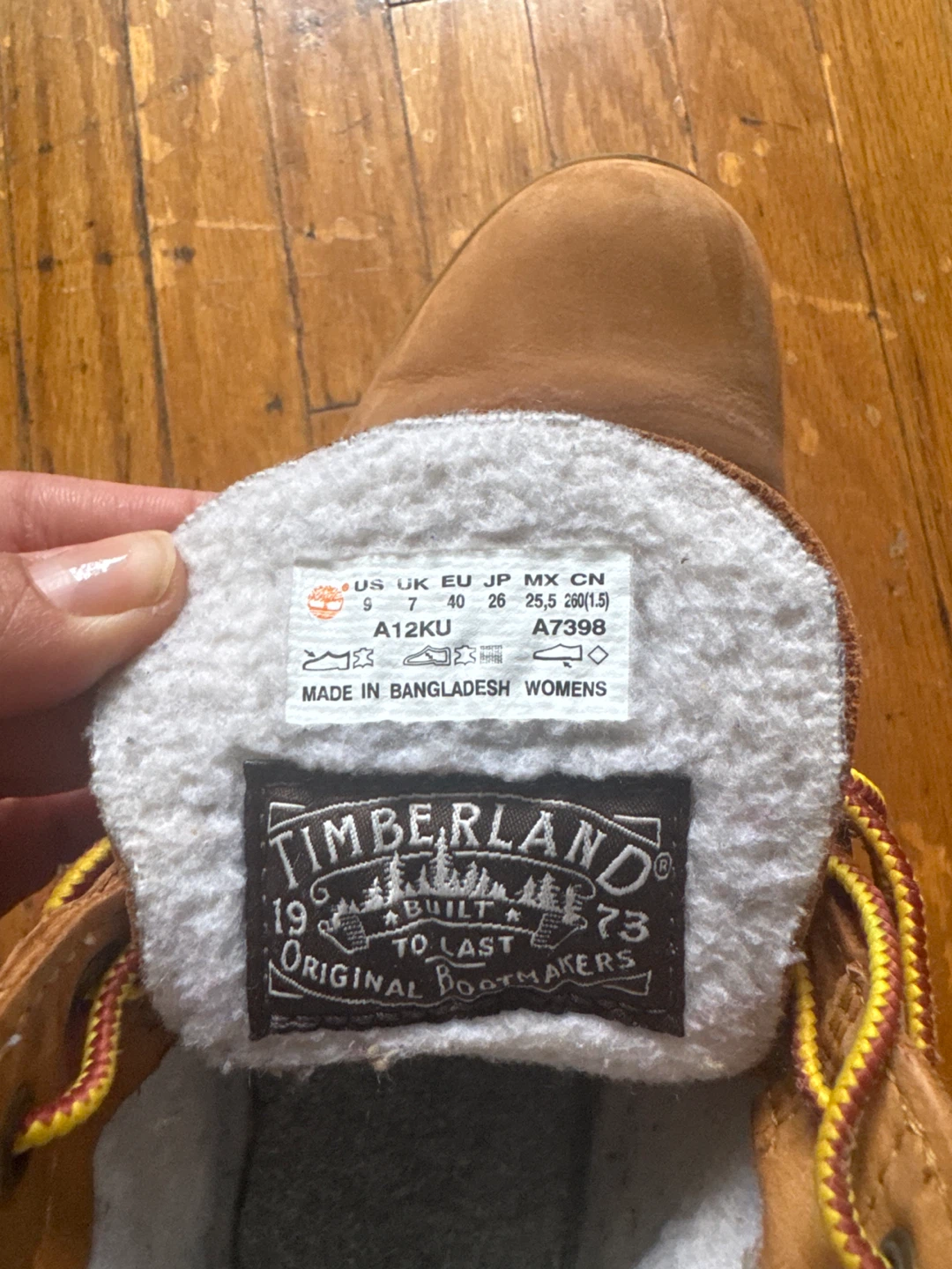 Timberland Women's Lace-Up Boots Size 9 - photo 3