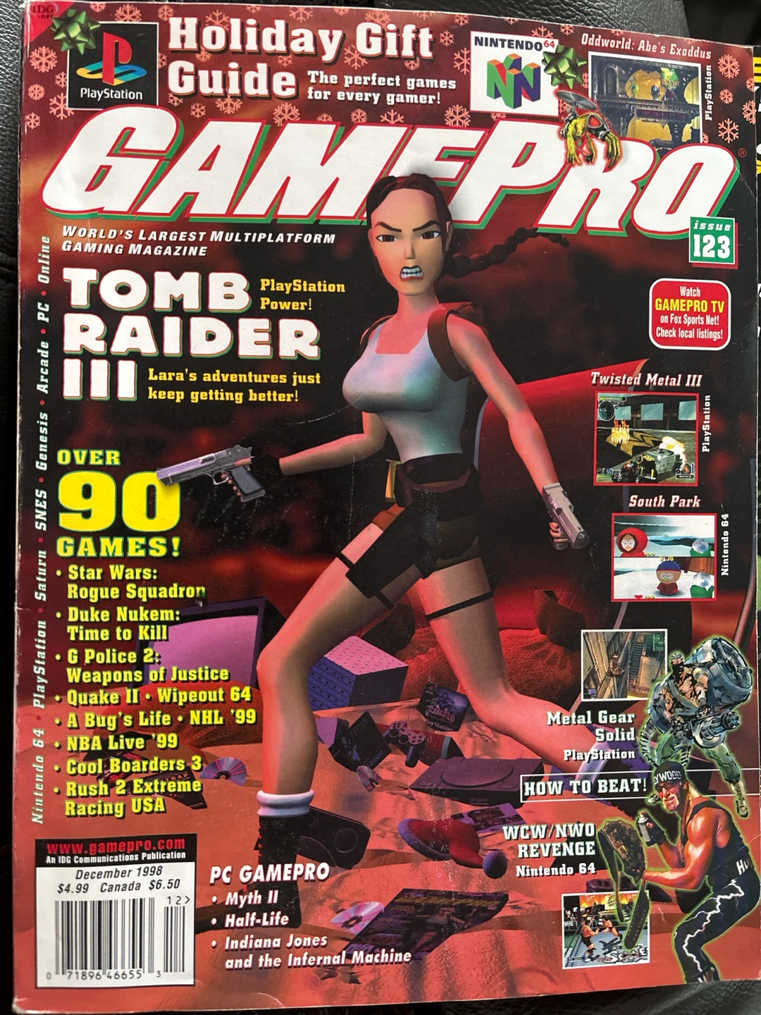 GamePro Magazine December 1998