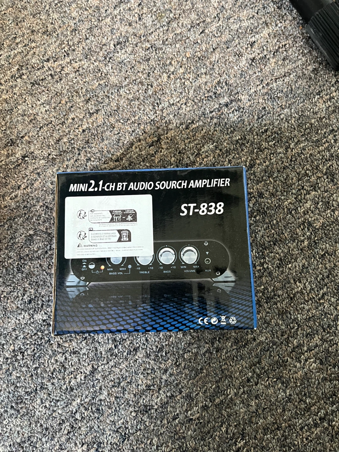Mini 2.1 Ch BT Audio Amplifier ST-838