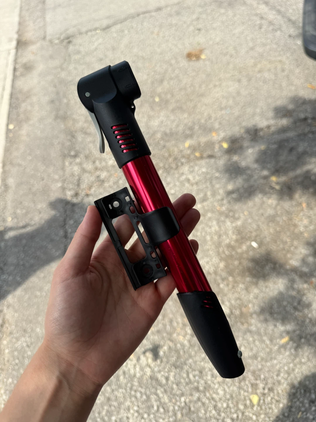 Bicycle Pump with Mounting Bracket