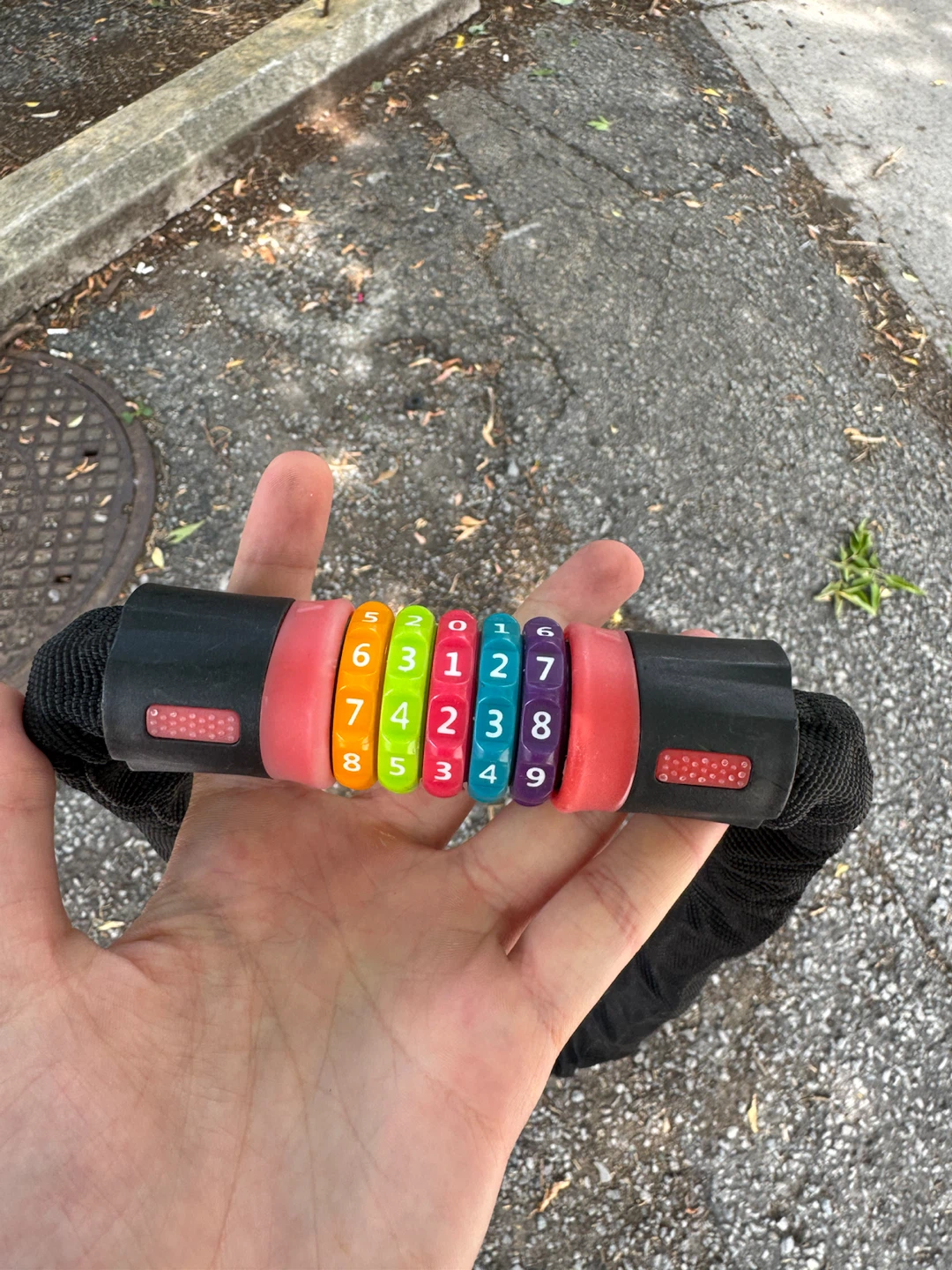 Heavy Duty Bike Combination Chain Lock - photo 2