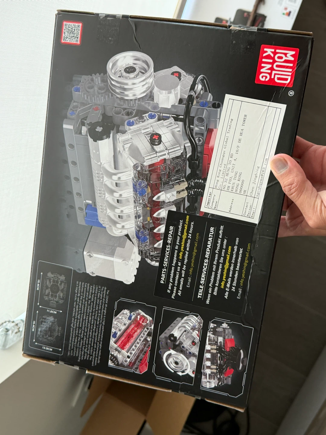Mould King 13108 Ferrari F1 Racing Car Building Blocks - photo 2